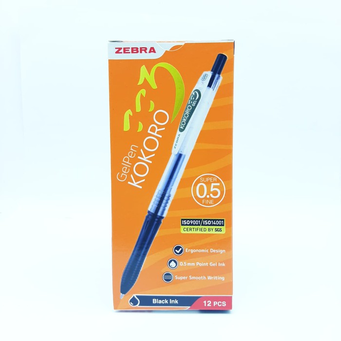 

Unik PULPEN KOKORO BLACK 0.5/BALLPOIN KOKORO / ZEBRA PACK/PTR700045981 - Hitam Eksklusif