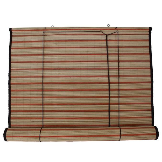 90cm x 180cm Krey Rotan Orange , Tirai Rotan, Gorden Rotan