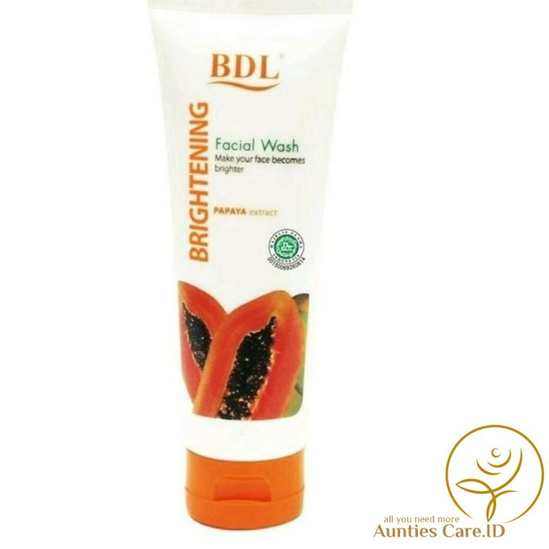 BDL PEPAYA BRIGHTENING FACIAL WASH 100ml