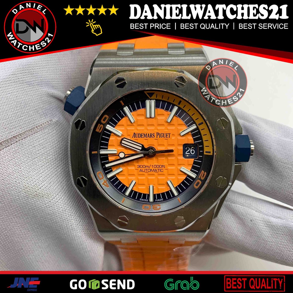 JAM TANGAN MODEL ROO OFFSHORE DIVER 15710 ORANGE (JF)