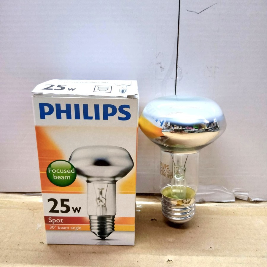 LAMPU PHILIPS SPOT 25 WATT LAMPU CHICKEN LAMPU REPTIL LAMPU PENGHANGAT