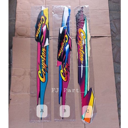 Striping sticker Yamaha Crypton