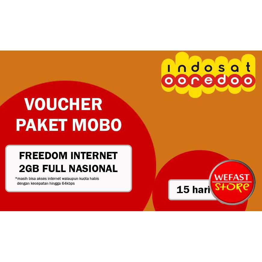 Indosat Data Freedom Internet 2gb Na 3gb A 30hari Shopee Indonesia