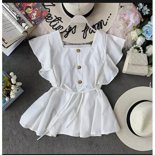 Beli Marissa Blouse Atasan Wanita Modern Blouse Wanita Seetracker Indonesia