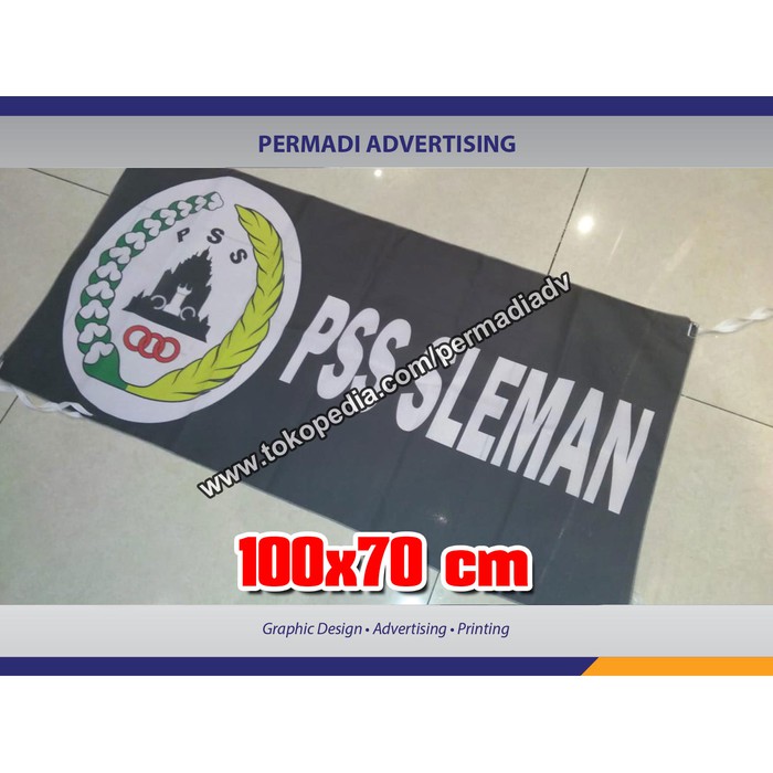 Bendera Pss Sleman Fans Tekstil Lokal 90x60 Cm Shopee Indonesia