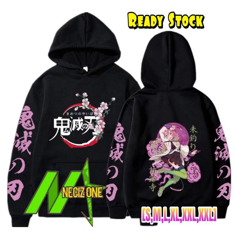 HOODIE CUSTOM COSPLAY ANIME MANGA JEPANG DEMON SLAYER MITSURI KANROJI KARAKTER WANITA NEW DESIGN ~ R