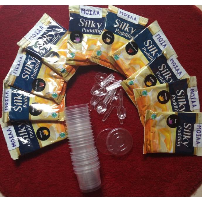 

Paket Usaha Moiaa 100Gr + Cup + Sendok Pudding