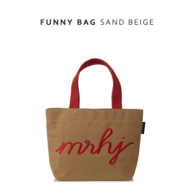 [READY] MARHEN.J FUNNY BAG - SAND BEIGE / 100 % ORIGINAL