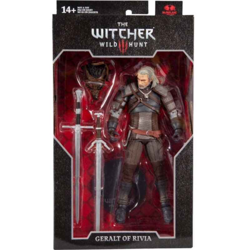 Action Figure Geralt Of Rivia The Witcher Mcfarlane