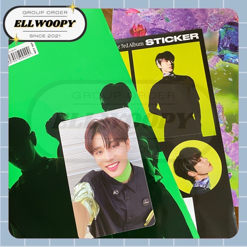 [READY] TAEIL PHOTOCARD NCT 127 STICKER STICKER DOYOUNG