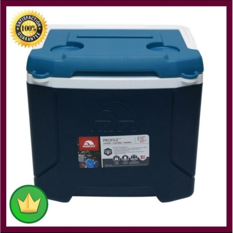 ACE HARDWARE - Igloo 15 Ltr Profile Cooler Box 16QT - Biru Merah Kontainer Tempat Minum