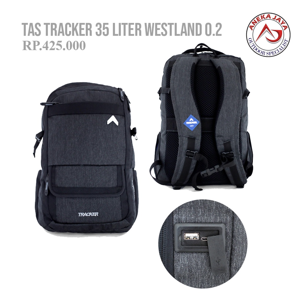 TAS RANSEL TRACKER 35 LITER WESTLAND 0.2 + USB