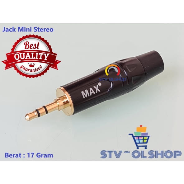 Jack Mini Stereo MAX / Jek Audio 3,5mm Stereo