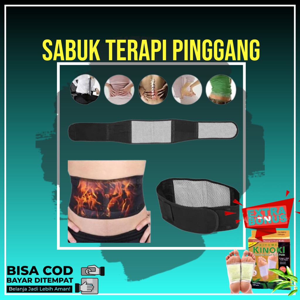 ALAT PEMANAS PINGGANG HOT BELT MAGNETIC ALAT TERAPI PEMANAS PINGGANG / TERAPI PINGGANG
