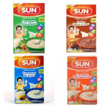 SUN Bubur Lanjutan 8+ Tim Instant 100 gr