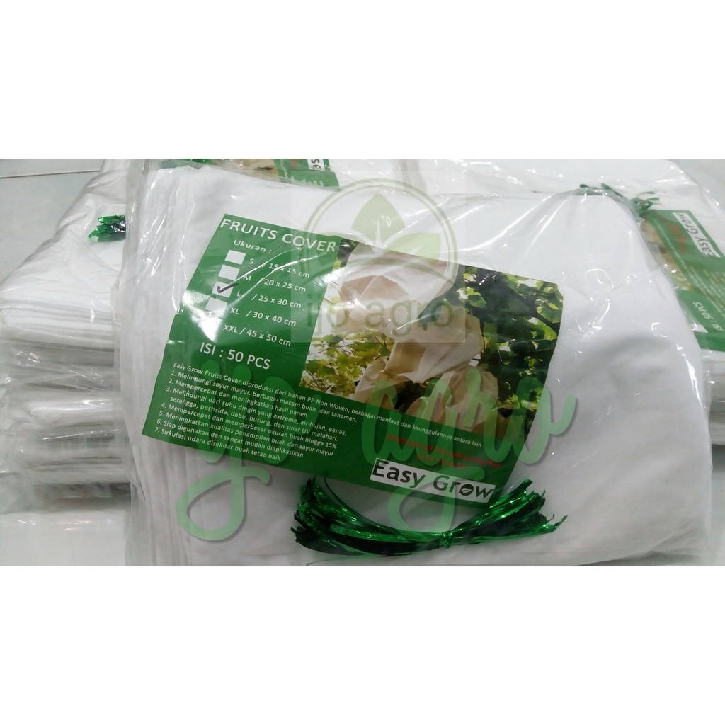 Fruit Cover / Brongsong Buah (xxl) Eceran (isi 10 Lembar)