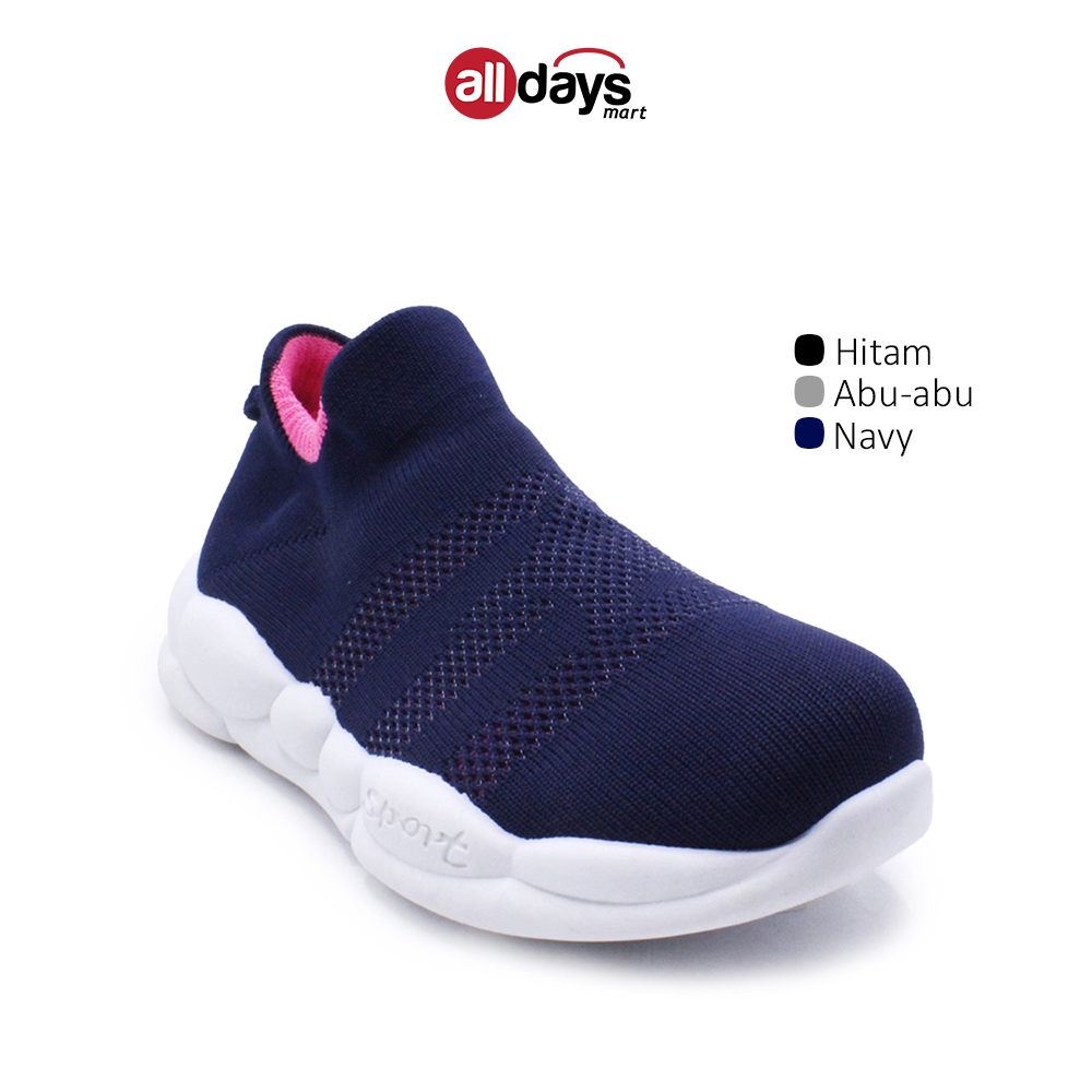 Faster Sepatu Sneakers Sports Slip On Anak Anak 1912-439 Size 27-32