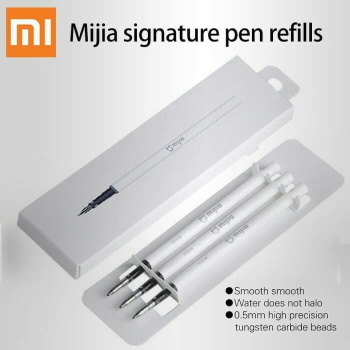 

Xiaomi Mi Signature Pen Refill Mijia Isi 3 Pcs -