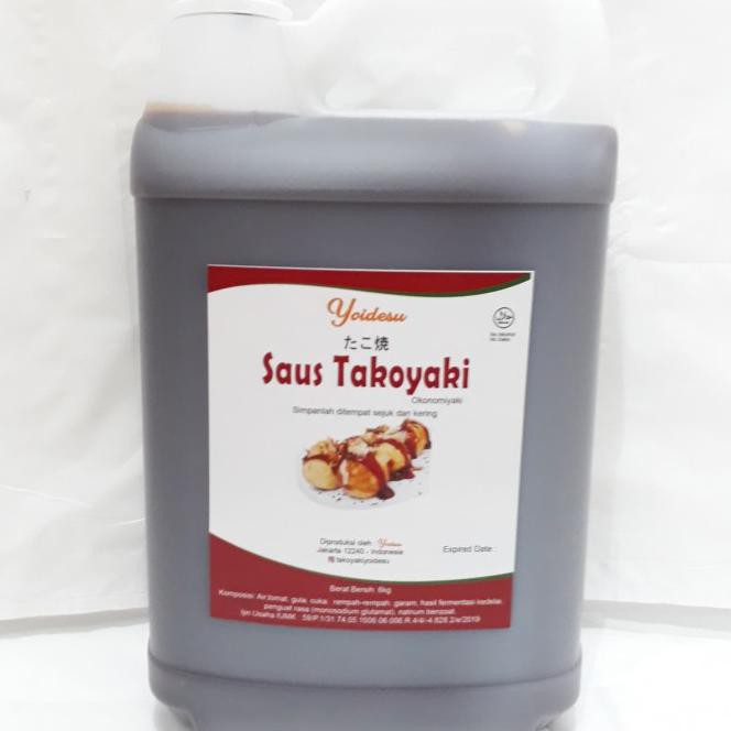 

v3y4 saus takoyaki beli dimana disini saja ada 1 jerigen saos grosir halal 4dau