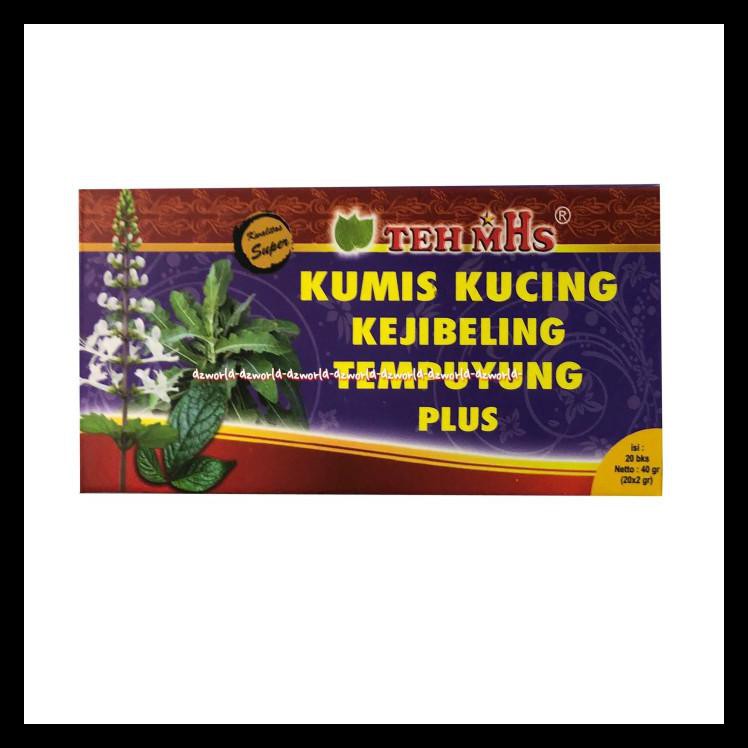 

HOT DEAL TEH MHS KUMIS KUCING KEJIBELING TEMPUYUNG PLUS 20BAG TEH HERBAL !!!!