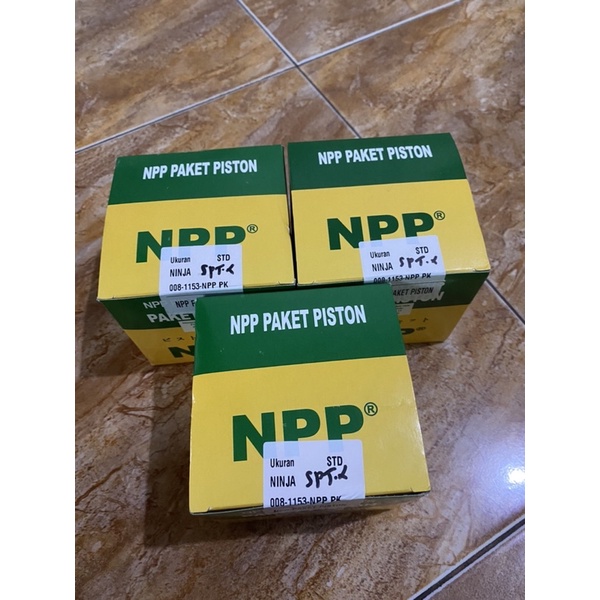 piston kit npp ninja 150 r/rr os std