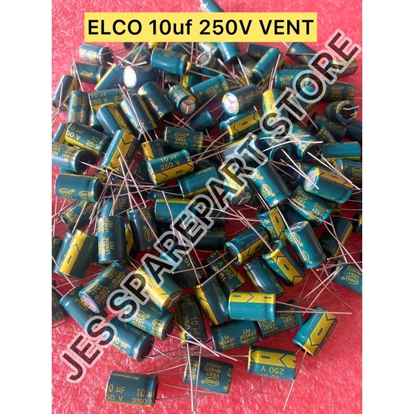 Elco Vent 10uf 250v