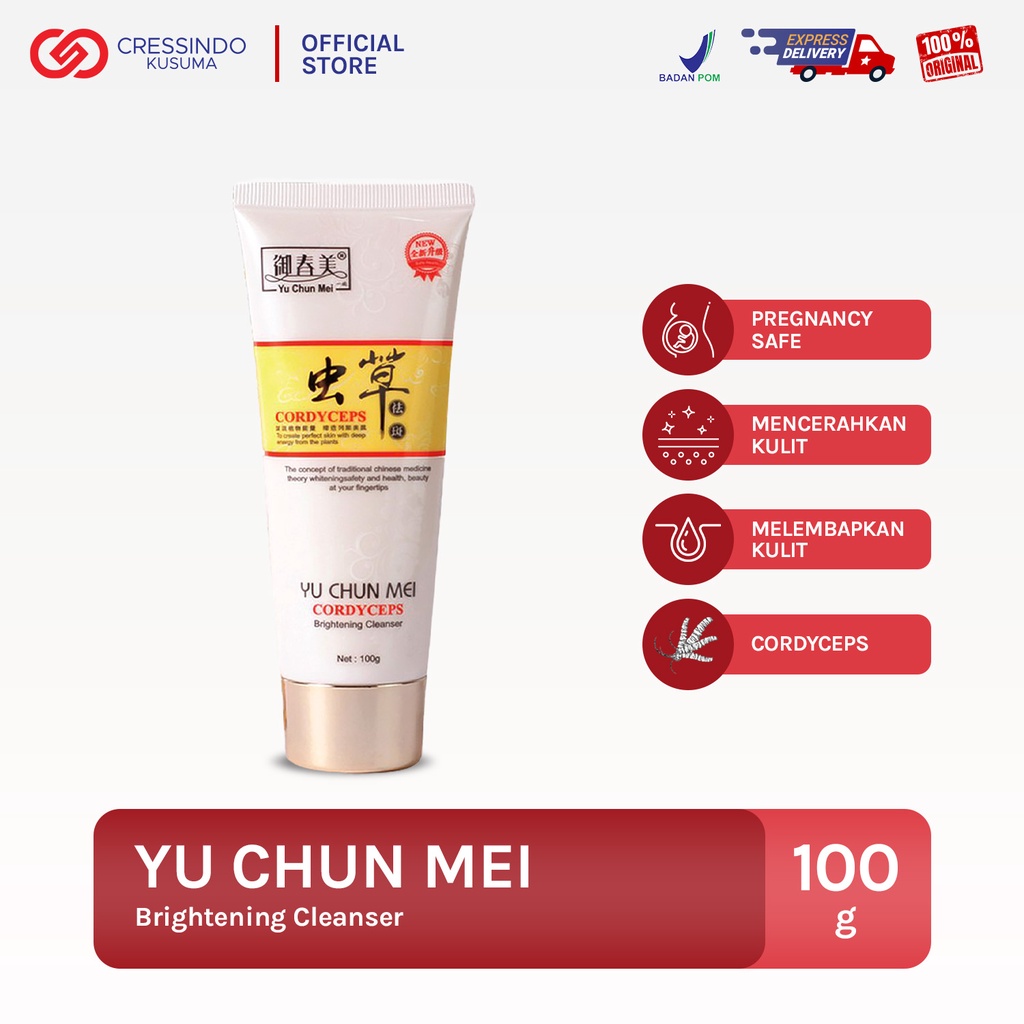 YU CHUN MEI Cordyceps Brightening Cleanser 100gr