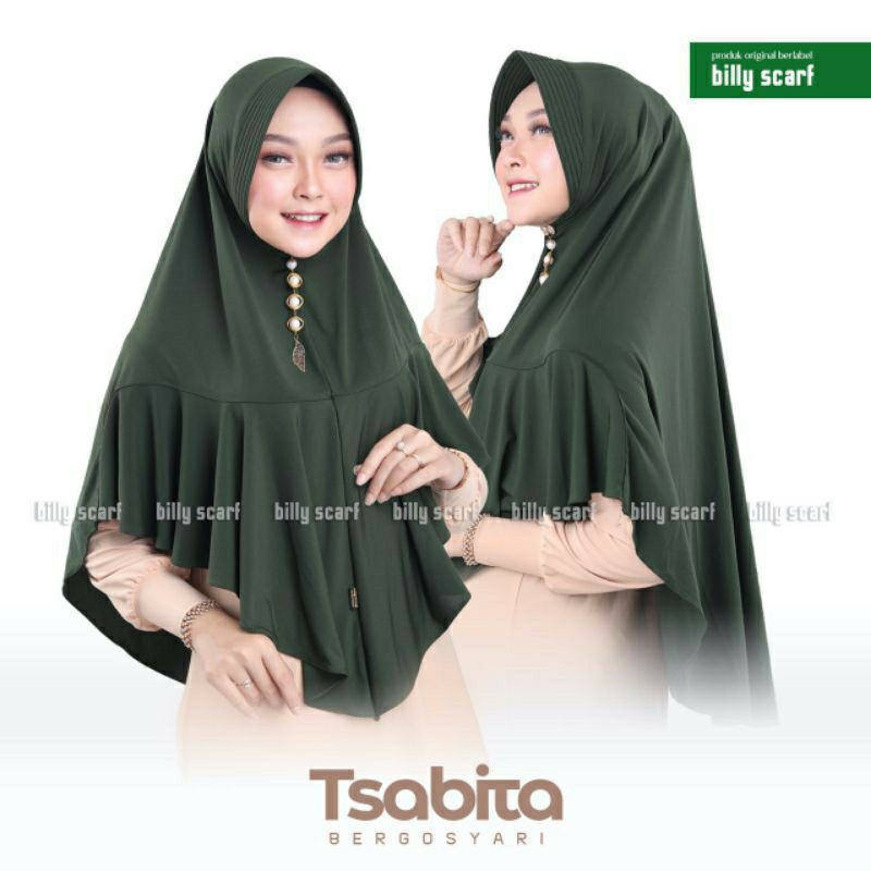 (((ORIGINAL Billy Scraft))) Hijab instan jersey Billy Tsabita