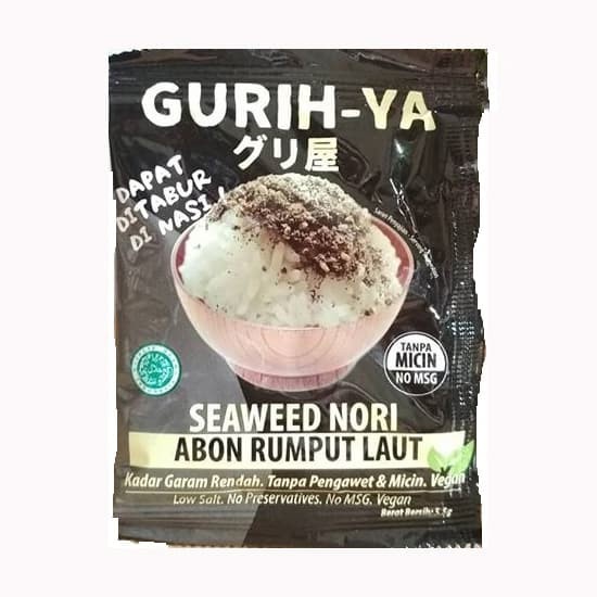 

Fe0Ggg Gurih-Ya Seaweed Seasoning ( Abon Rumput Laut ) - 1Pc 5,5 G 75djbfv