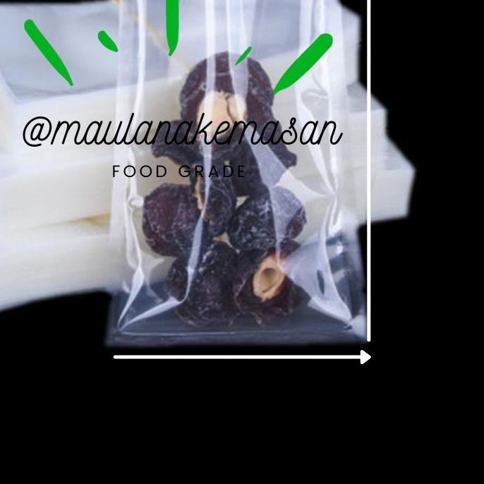 

Plastik vakum vacuum bag 20x25 cm 50 lembar berkualitas tebal 80 mikron