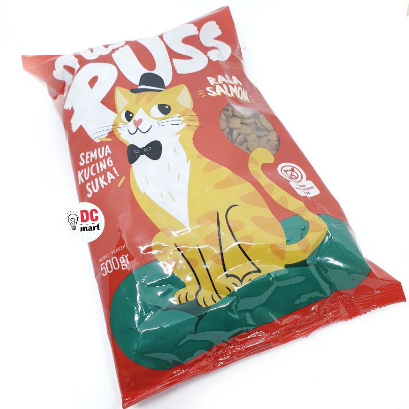 MISTER PUSS 500Gram / Makanan Hewan Kucing Kering