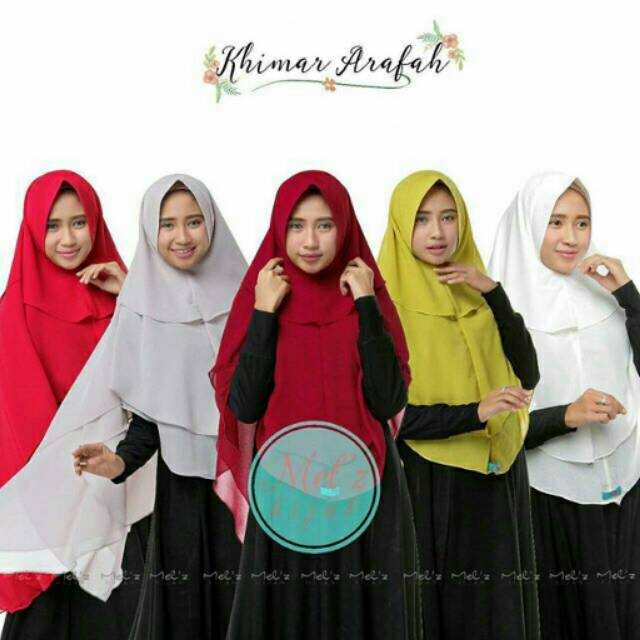 Khimar arafah by melz hijab