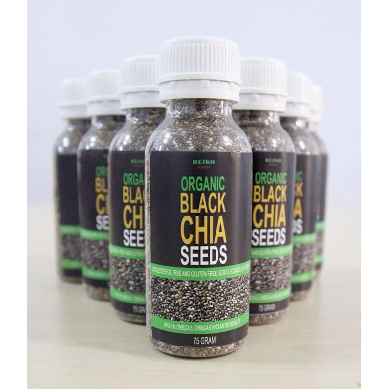 

MURAH PROMO Black Chia Seed ( Seeds ) Organic / Biji Chia Hitam Organik ORIGINAL