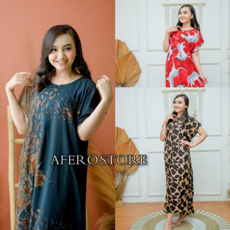 Daster Panjang Semata kaki Busui Kekinian Non Ruffle  AFERO STORE-1