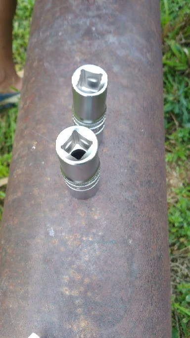 Tekiro Deepwall 17mm 1/2inch 6pt Kunci Sock Mata Socket Original