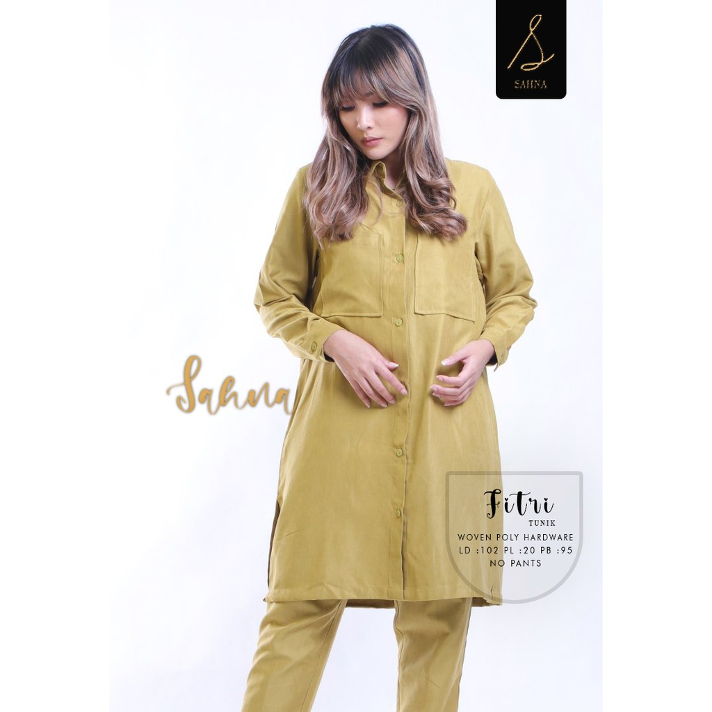 ATASAN WANITA WOVEN POLY HARDWARE FITRI TUNIK