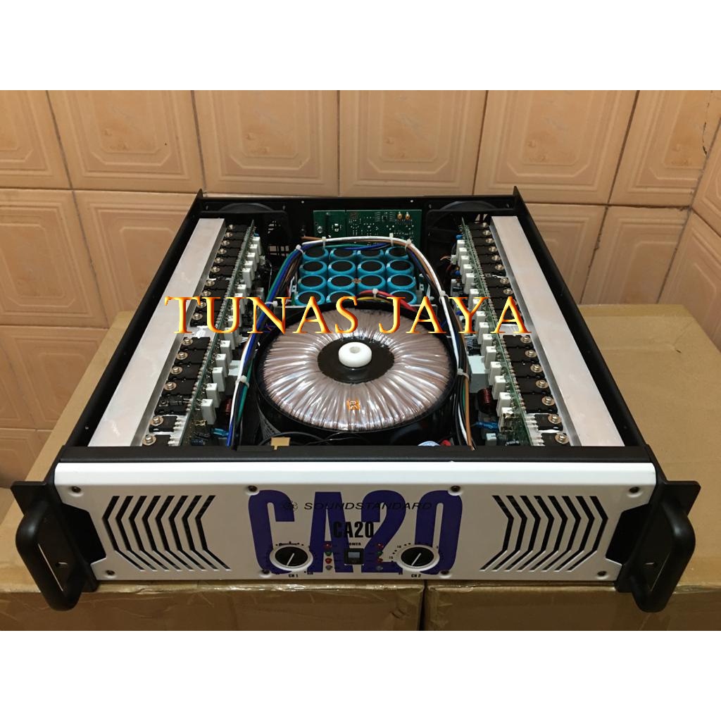 POWER AMPLI SOUNDSTANDARD CA20 SOUNDSTANDARD CA 20 MODEL TERBARU