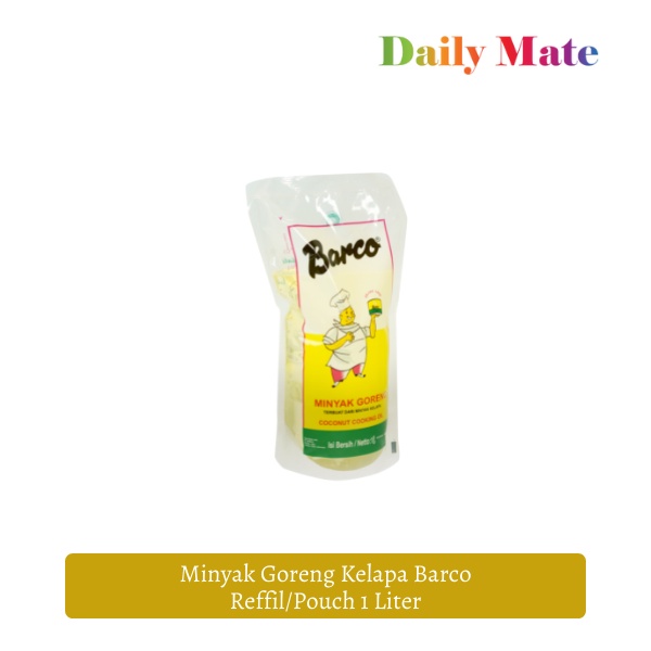 

Barco Minyak Goreng Kelapa Pouch 1 Liter