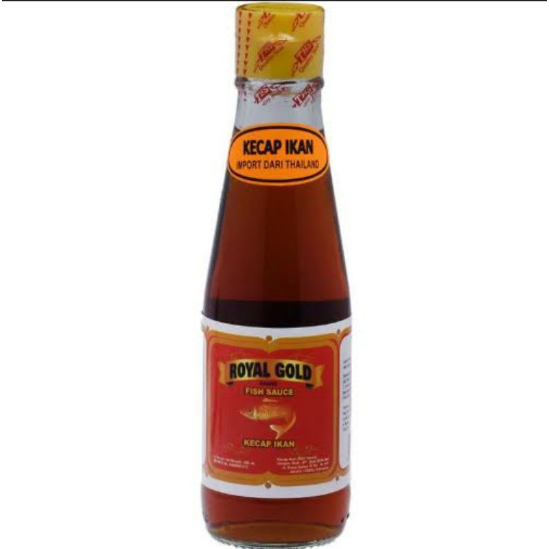 

Kecap Ikan Royal Gold / Kecap Ikan / Fish Sauce / Fish Saos 200ml