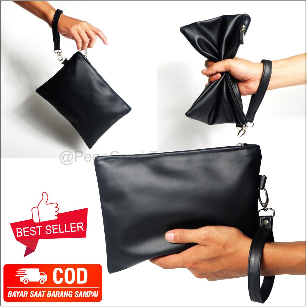 Pouch Tas Tenteng Pria Handbag Clutch Cowok Termurah Tas Tangan Pria - PG - 8862