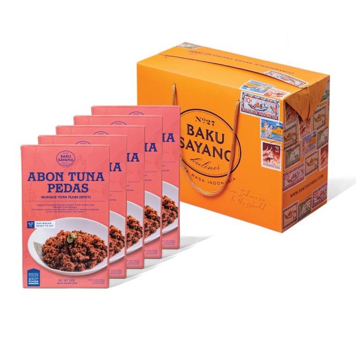

Abon Tuna Pedas (Pack of 5) - Siap Makan / Siap Saji / Ready to Eat / Makanan Instan