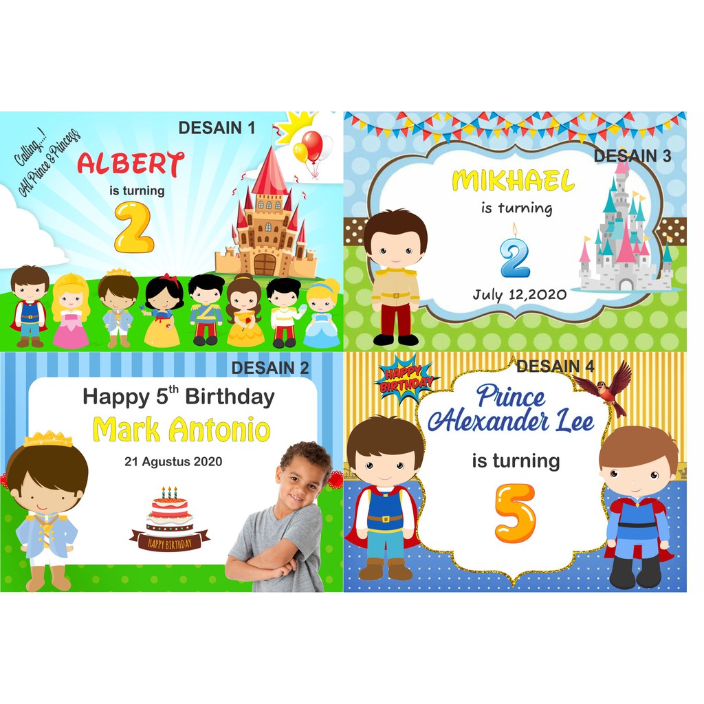 

STIKER GOODYBAG BENTO MOTIF PRINCE PANGERAN