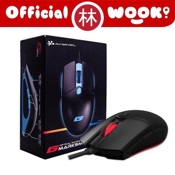 BFriend GM3-BK Wired Gaming Mouse 2000DPI 4 DPI Adjusment Levels 7