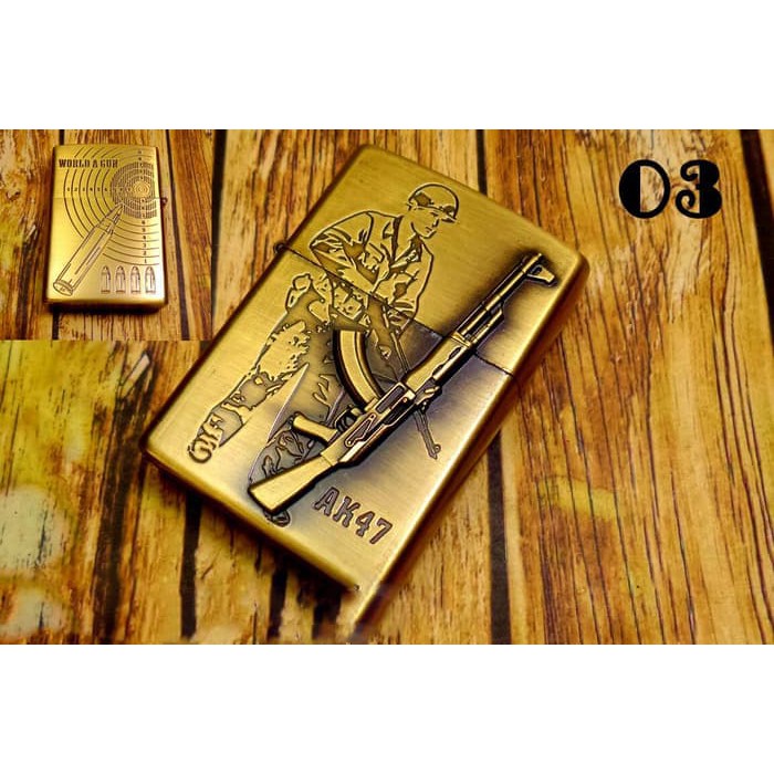 Best Seller! KOREK ZP KOREK MINYAK WORLD A GUN 197, MANCIS PEMANTIK LIGHTER MURAH Terbatas!