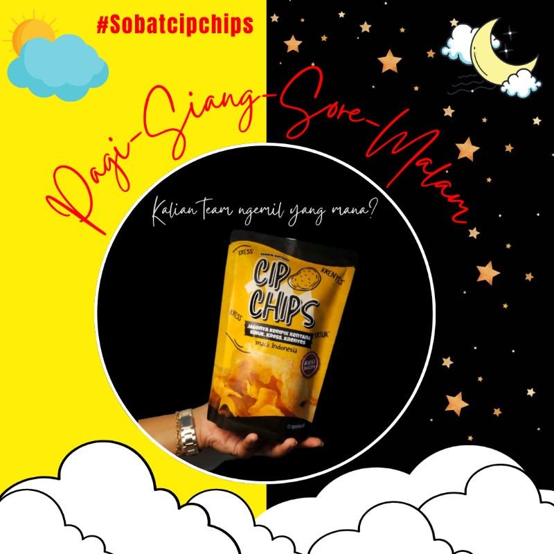 

CipChipss Potato Chips EDISI SULTAN