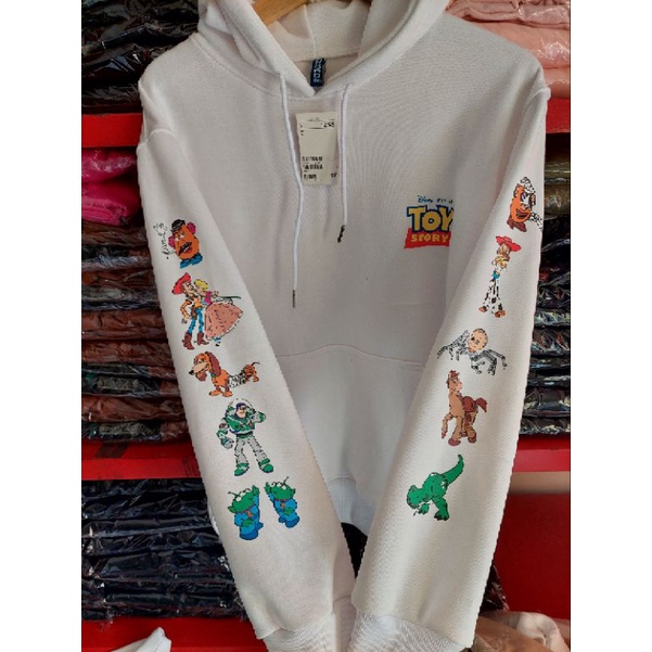 Hoodie H&amp;M hnm toy story  Hoodie toy story sweater toy story paperbag h&amp;m