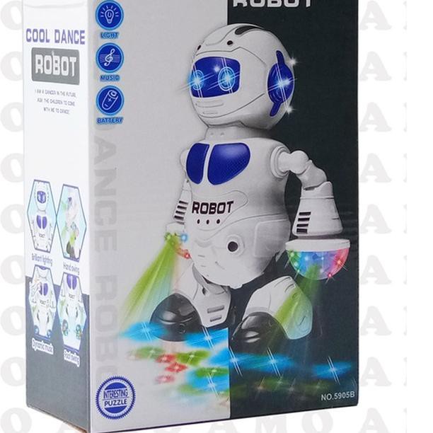  HARGA  GROSIR MAINAN  ROBOT  DANCING MUSIC LIGHTING COOL 