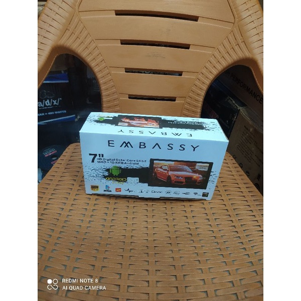 Tv Mobil Headunit Doubledin Android EMBASSY 7 inch Ram 1GB