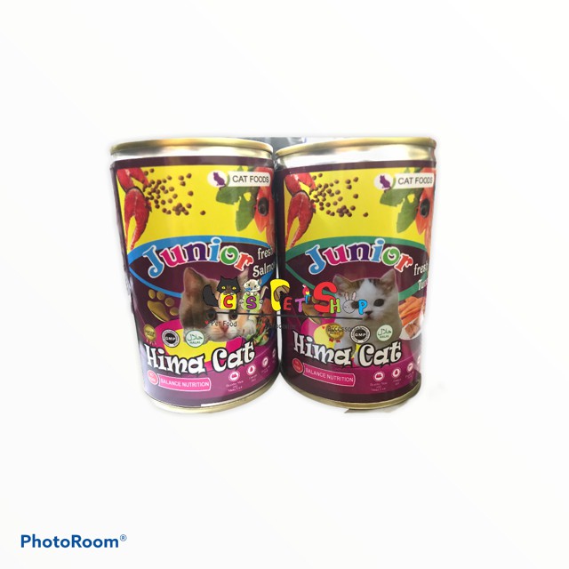 HIMA CAT JUNIOR KALENG 400 GRAM