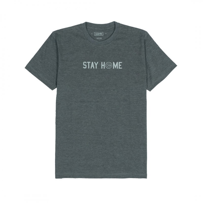 

Cosmic Tees Stay Home Darck Grey